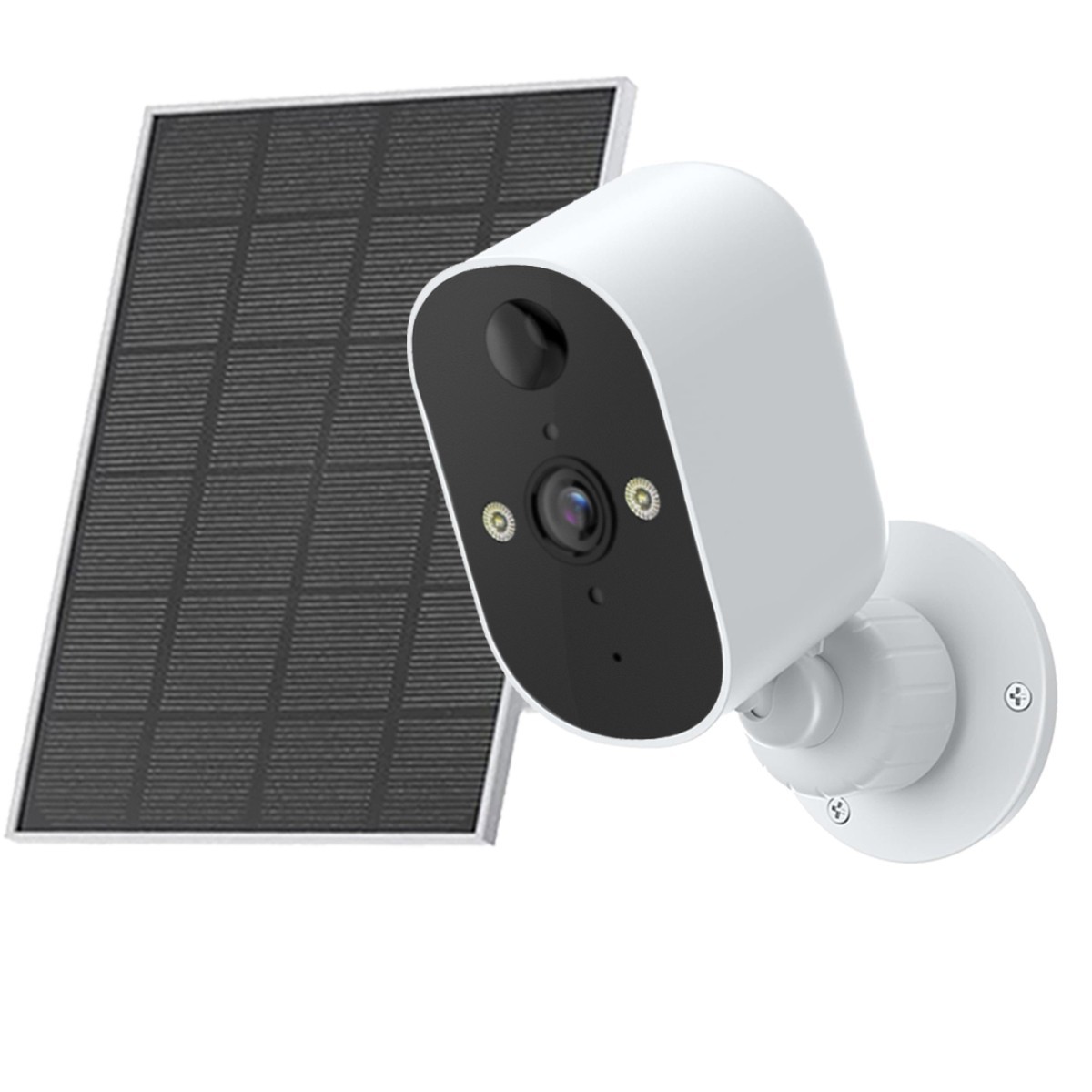 2K Solar Battery Powered Camera Wireless WiFi IP Camera Home Security Audio CCTV