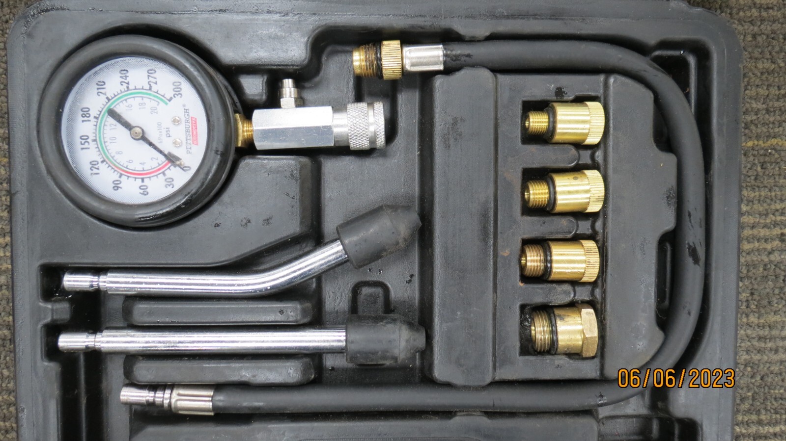 PITTSBURGH AUTOMOTIVE 62638 COMPRESSION TEST KIT