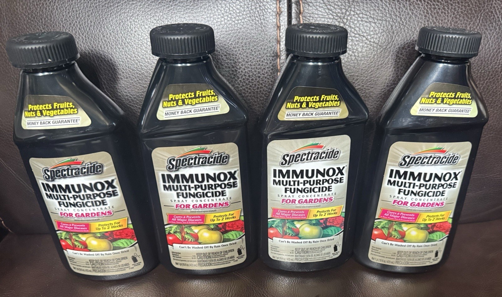 4-PACK Spectracide Immunox Multi-Purpose Fungicide Spray Concentrate 64oz total