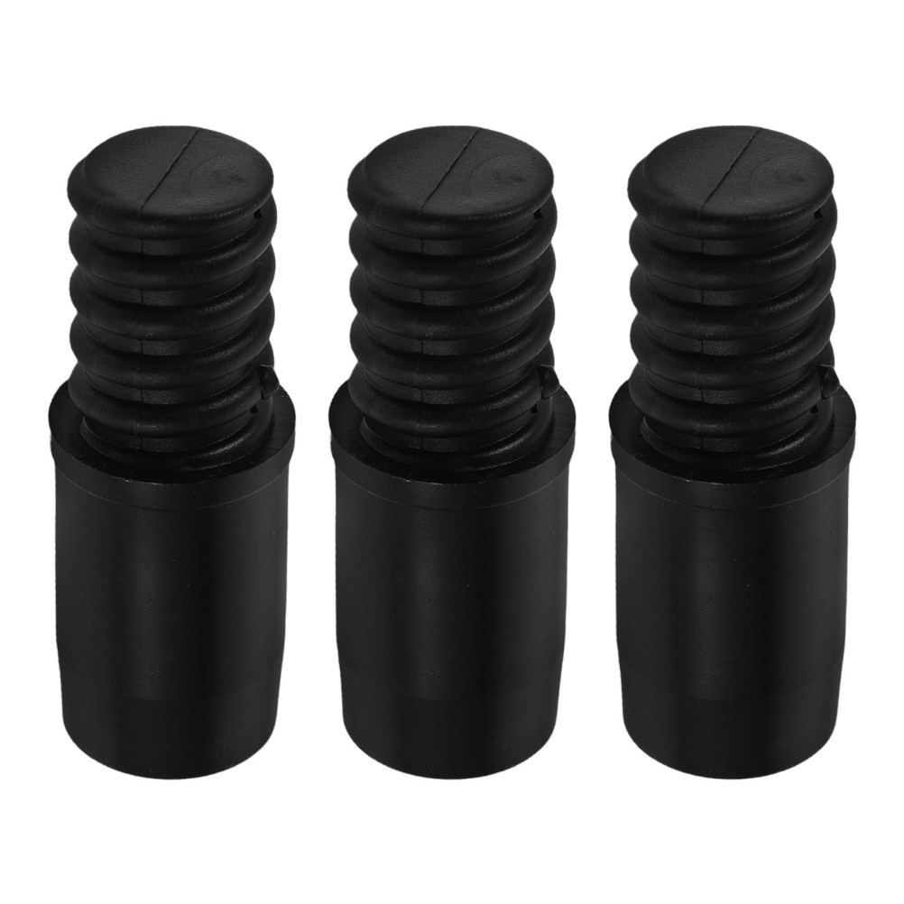 3 Pcs Extension Pole Adapter for Mop Broom Handle Replacement Parts