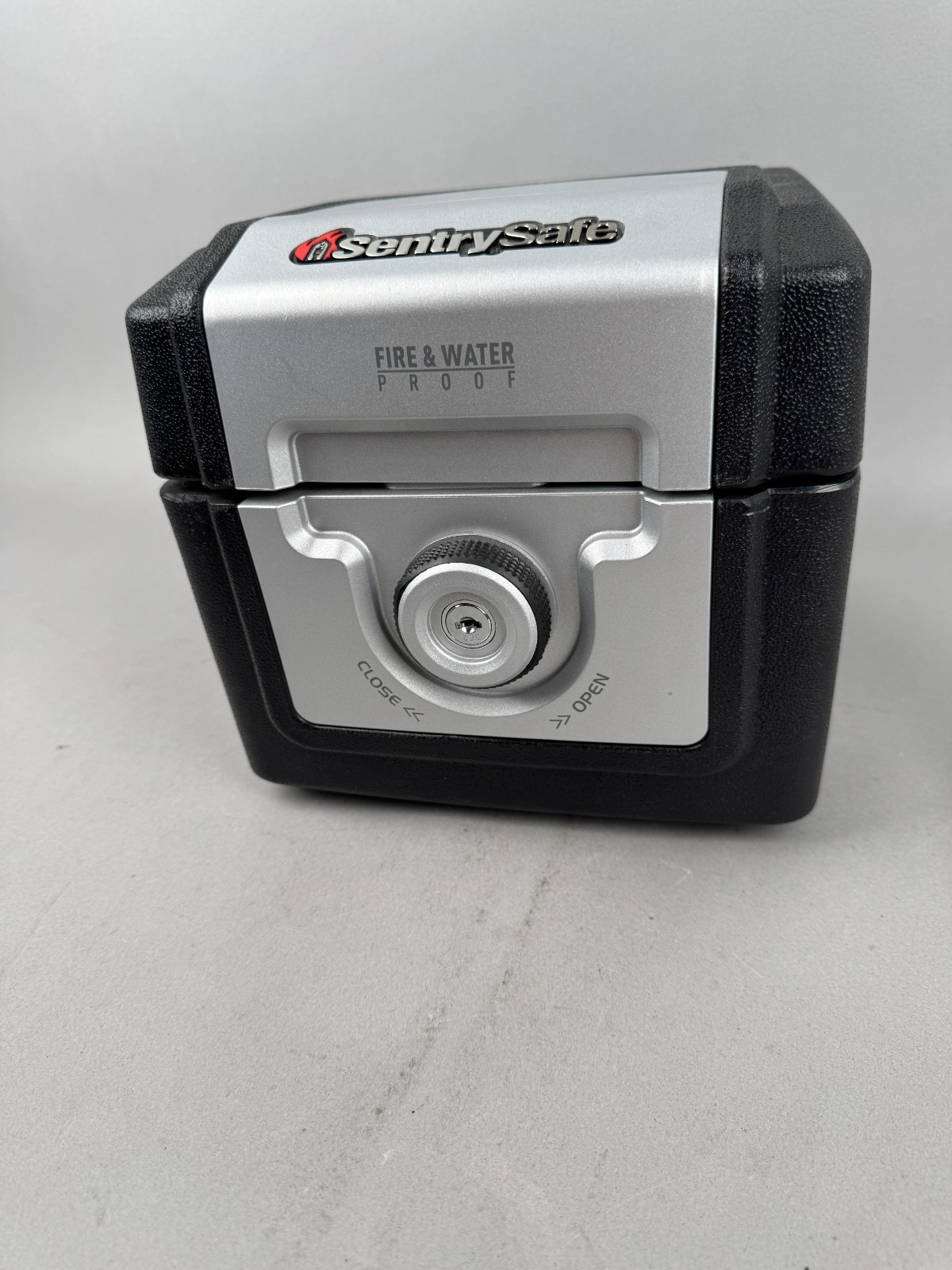 SentrySafe QA0110 Fire-Safe Waterproof CD/DVD Media Storage Box - WITHOUT KEYS