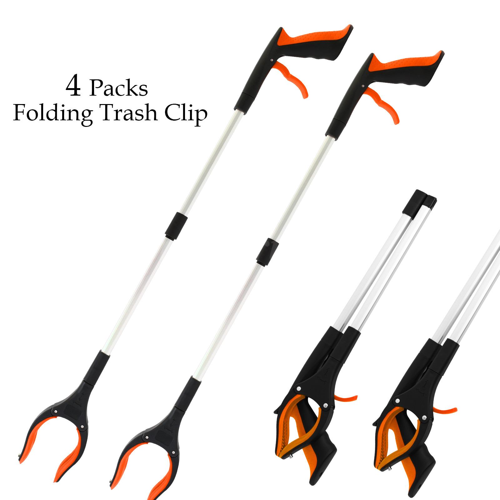 Industrial Grabber Tool Heavy Duty Pick Up Stick Hand Grip Reach Trash Picker US