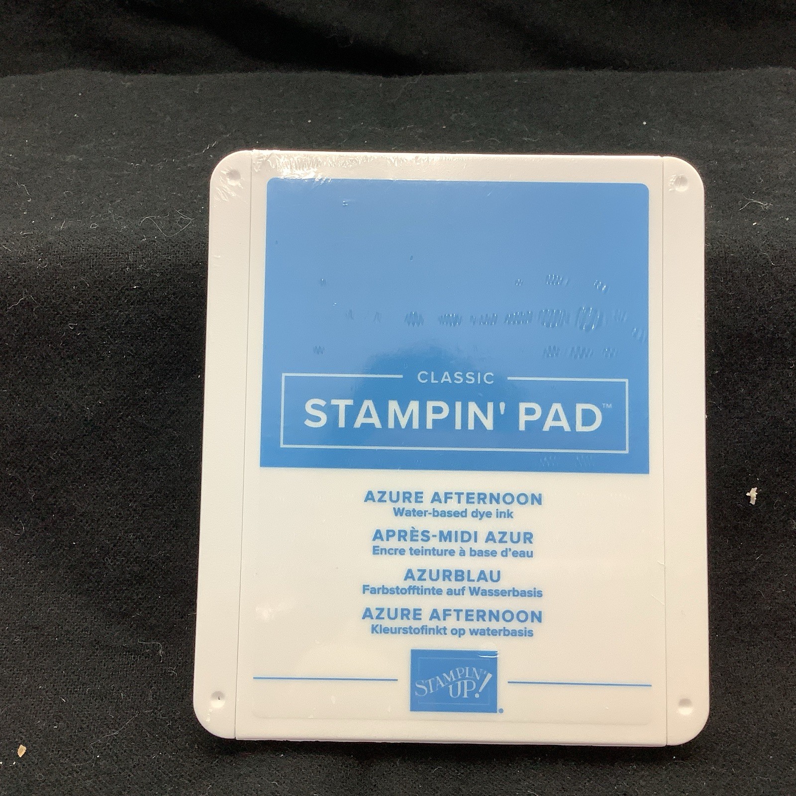 Stampin' Up! Classic Azure Afternoon Ink Pad Retired Waterbased New Sealed