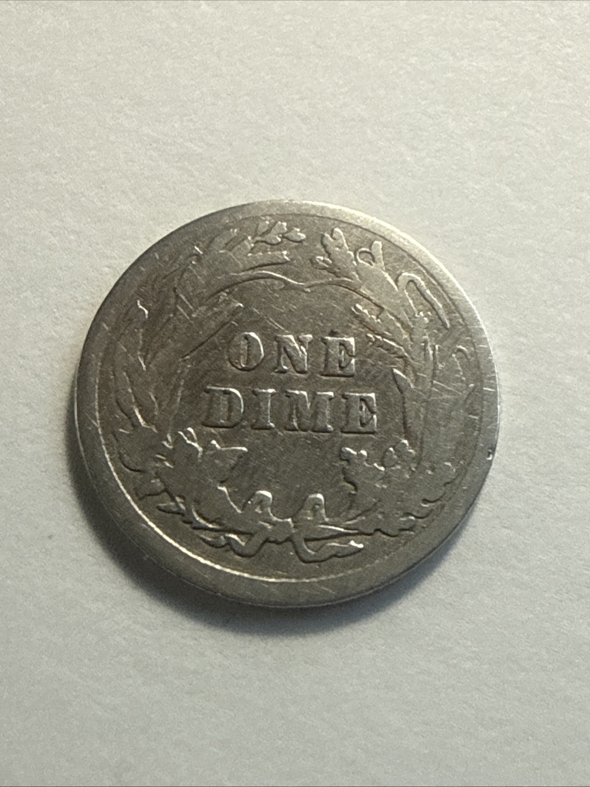 1914 10C Barber Dime (2654)