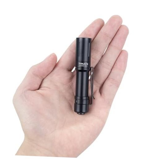 Archer Mini EDC Flashlight, USB-C Rechargeable Pocket Black Cool White