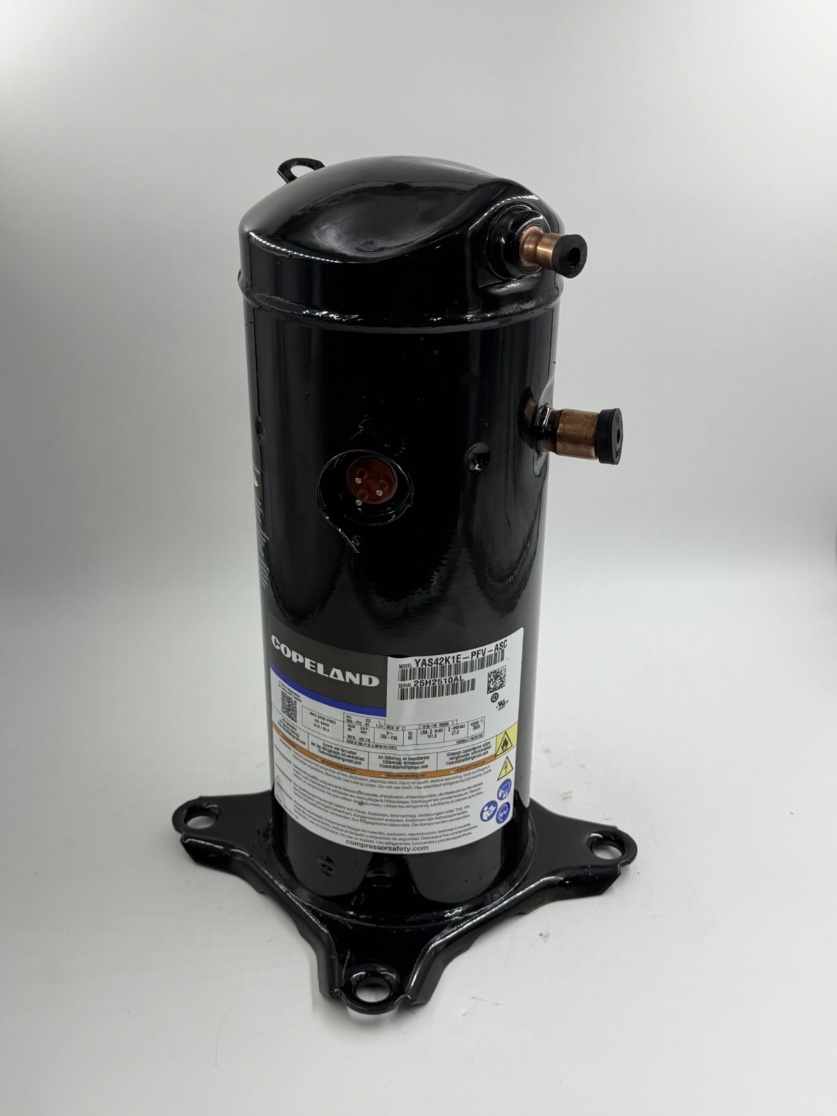 NEW Copeland YAS42K1E-PFV-ASC 42,000 BTU 230V 1PH 60HZ 2 Stg R454B 55-102045-240