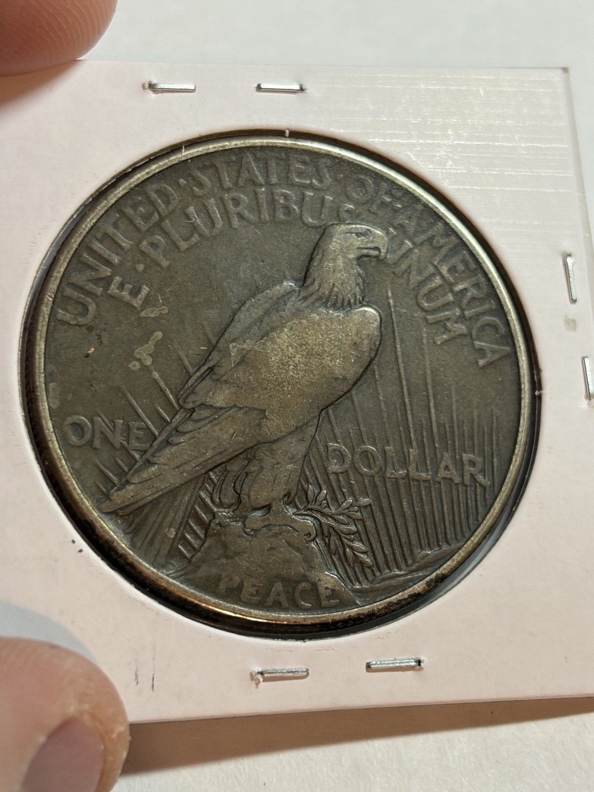 1921 $1 Silver Peace Dollar XF High Relief Key Date