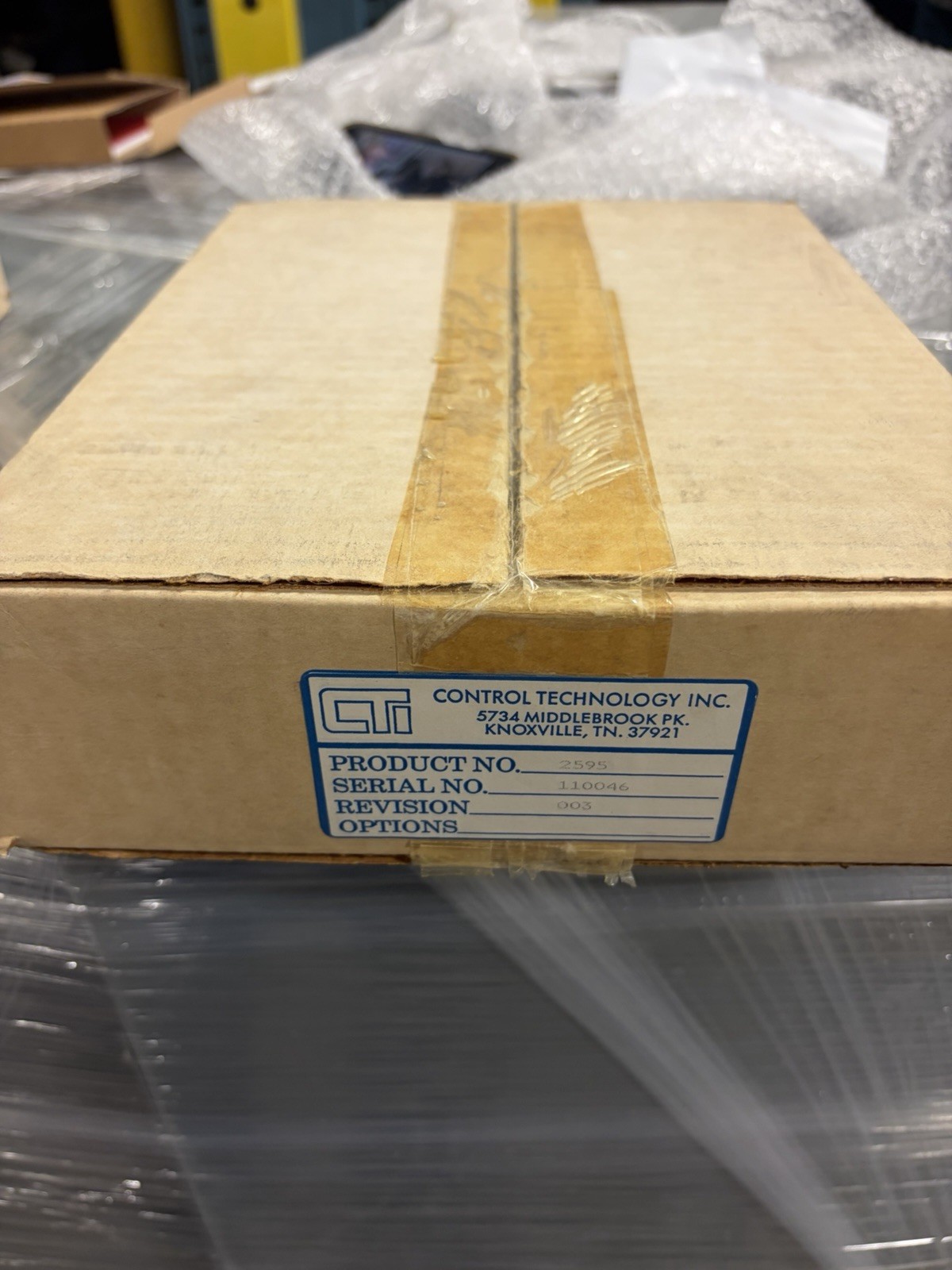 Control Technology 901C-2595 Rev 003 16 Pin Output Module Card