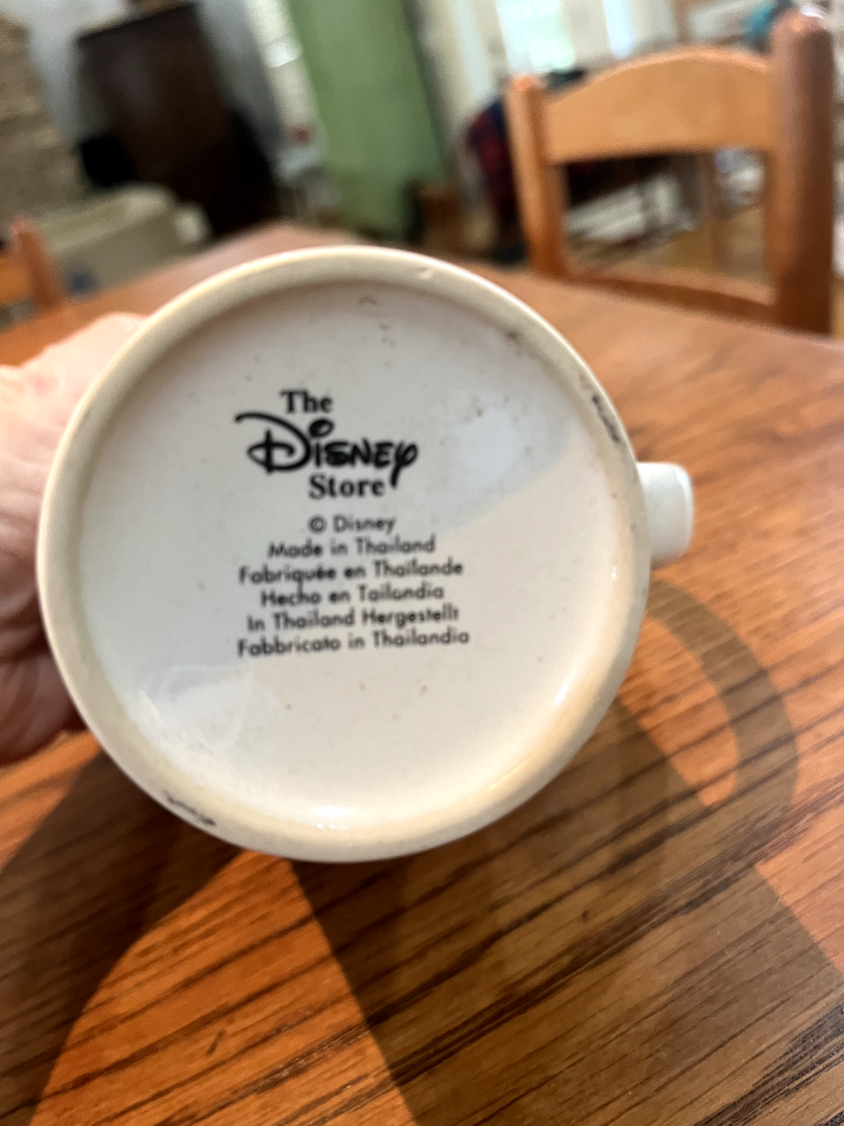 Tall Disney's Mickey Mouse "Been Working My Tail Off" Mug