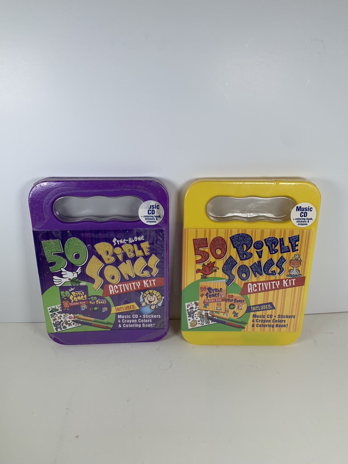 SING-A-LONG Bible Songs (50 X 2 ) Activity Kit Children’s Choir  CD Christian