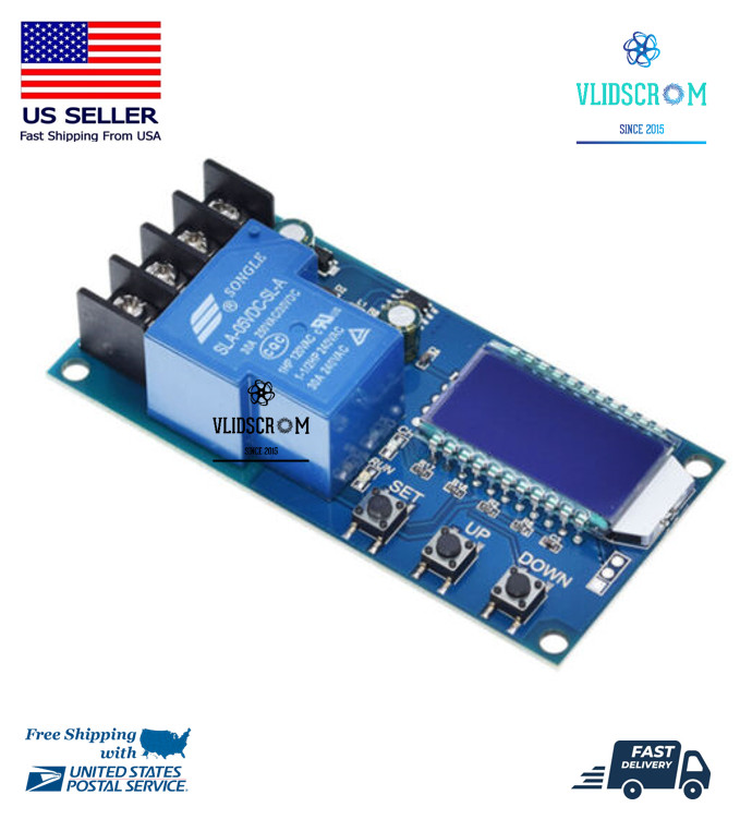 30A 6-60V Lead-acid Solar Storage Battery Charger Controller Protection Board