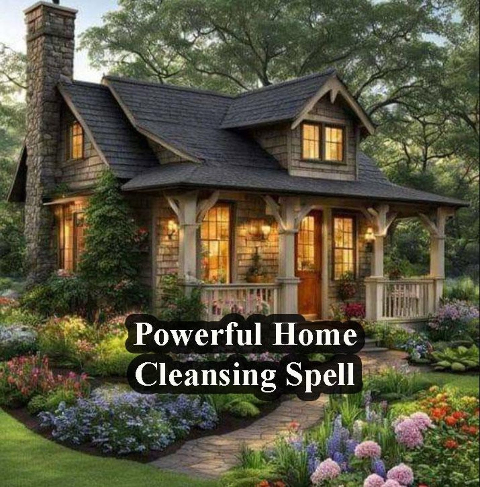 Powerful Home Cleansing Spell - Remove Negative Energy & Restore Peace, Same Day