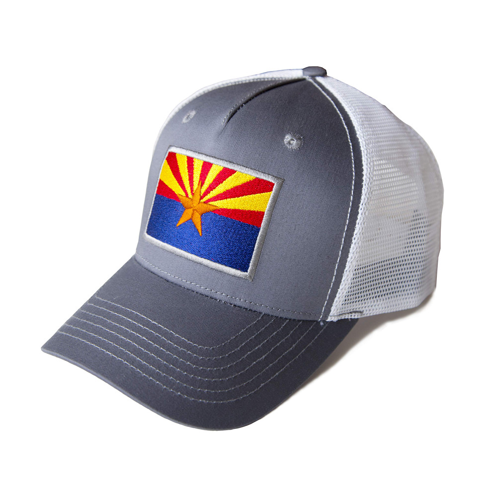 Arizona State Flag Snapback Trucker Baseball Hat - International Tie