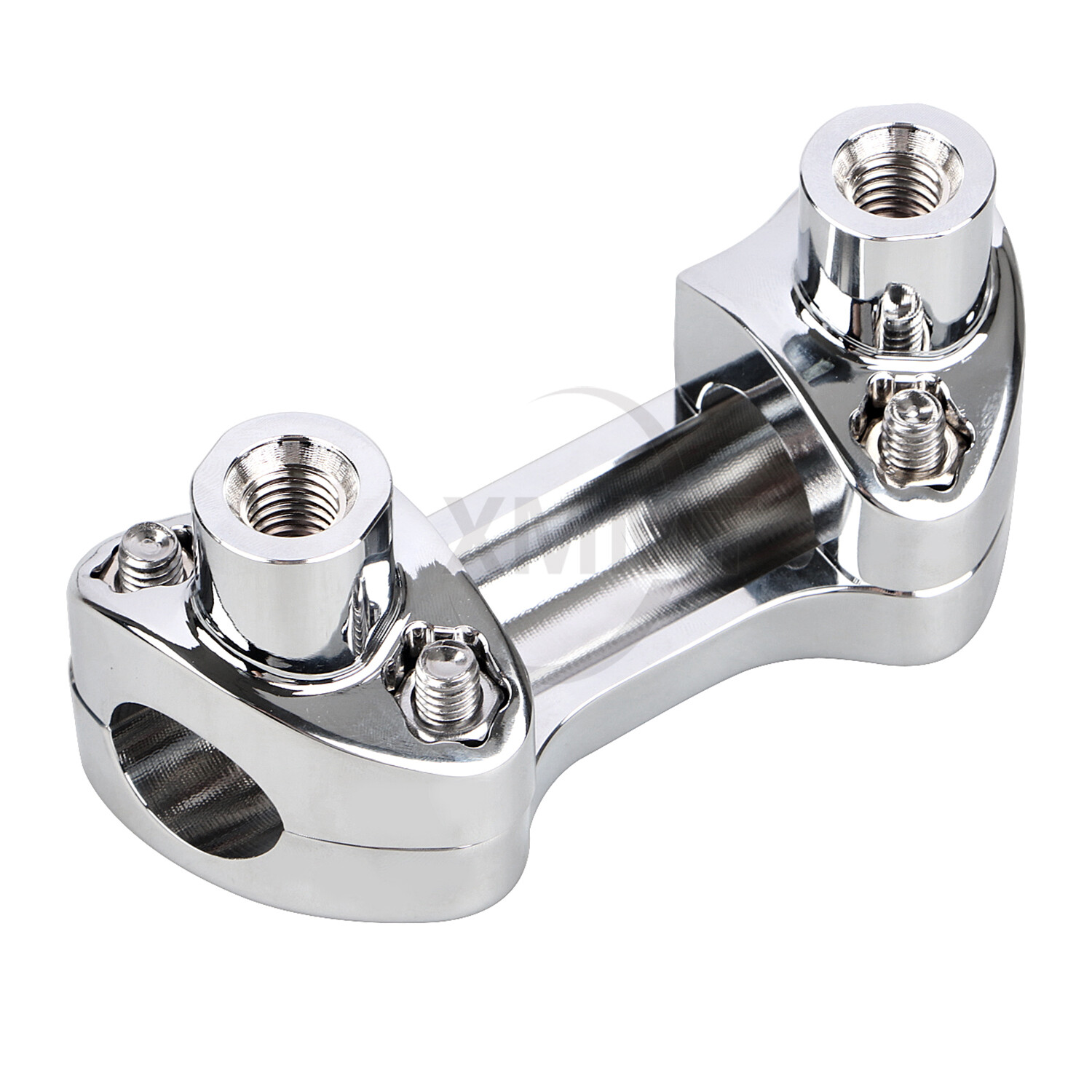 2" Risers 1" Handlebar Clamp For Harley Softail Deluxe FLSTN Dyna Fat Bob FXDF