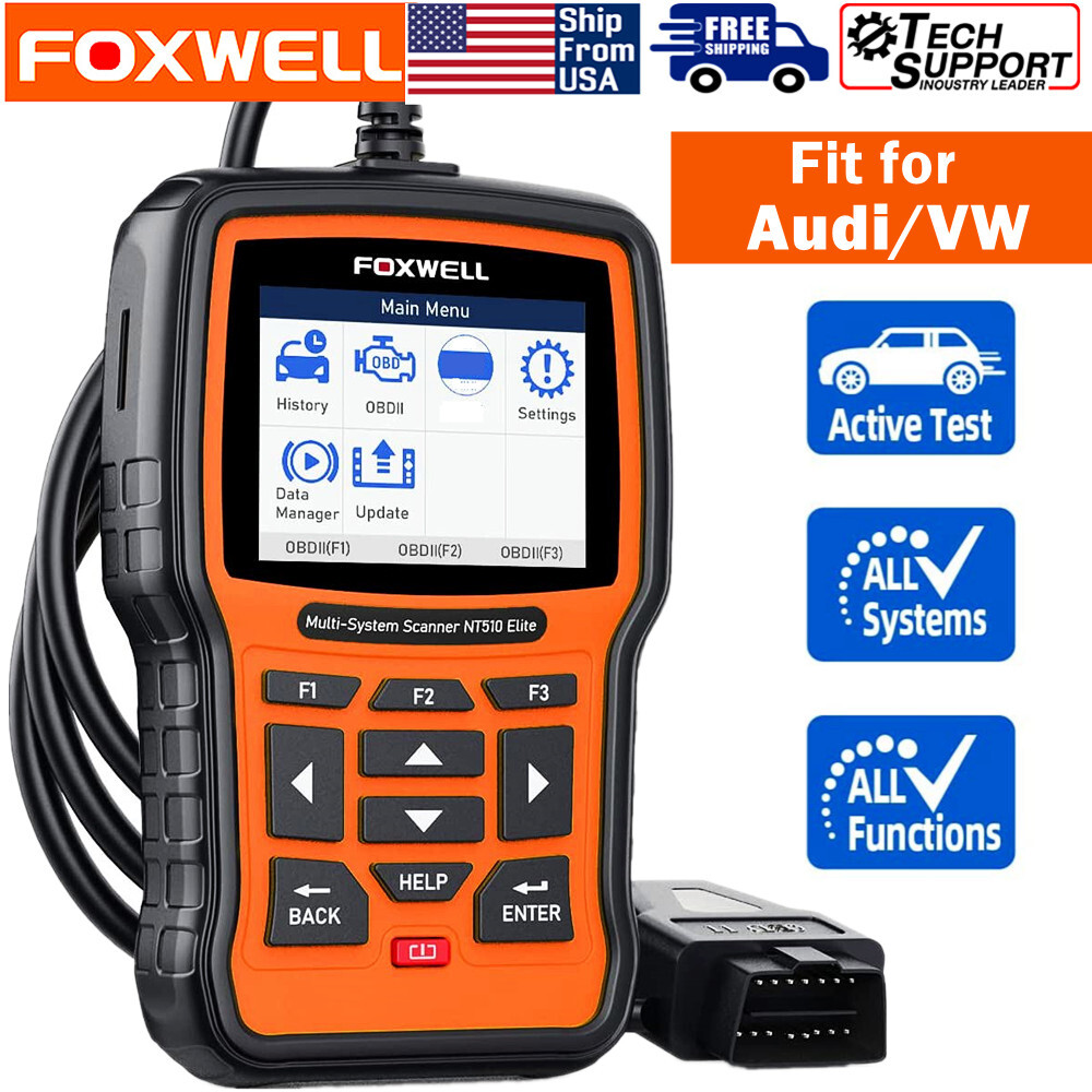 fit for VW/Audi All System Scanner OBD2 Bidirectional Car Diagnostic Scan Tool
