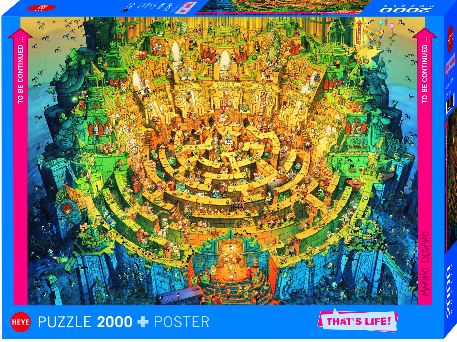 Heye Deep Down 2000 Piece Puzzle