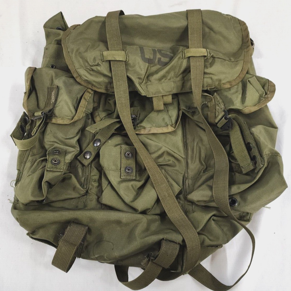 Field Pack Combat Nylon Medium LC-1 No Straps, Pads or Frame OD Green BPS #3