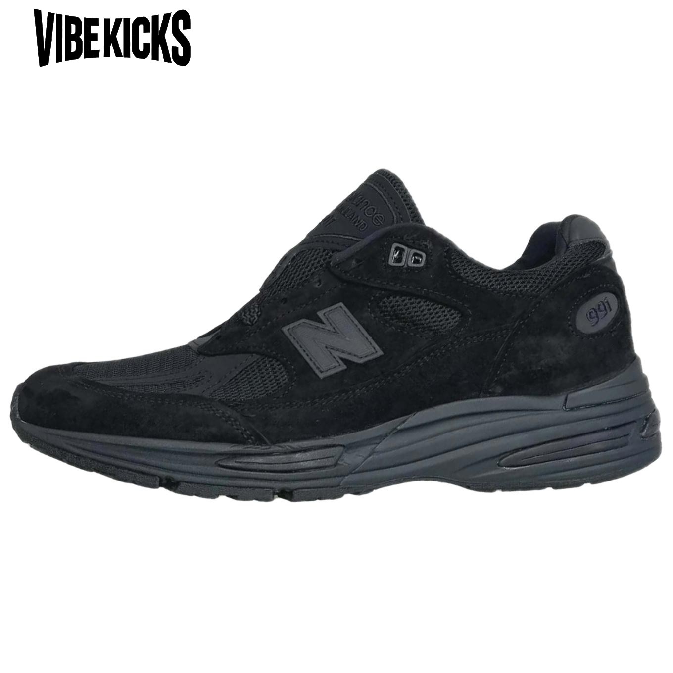 New Balance 991v2 Made in England 'Triple Black' U991KK2 Men New