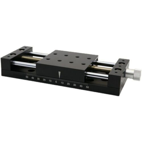 Manual Linear Stage Translation Displacement Platform 80x60mm 80A-DB60 X-Axis