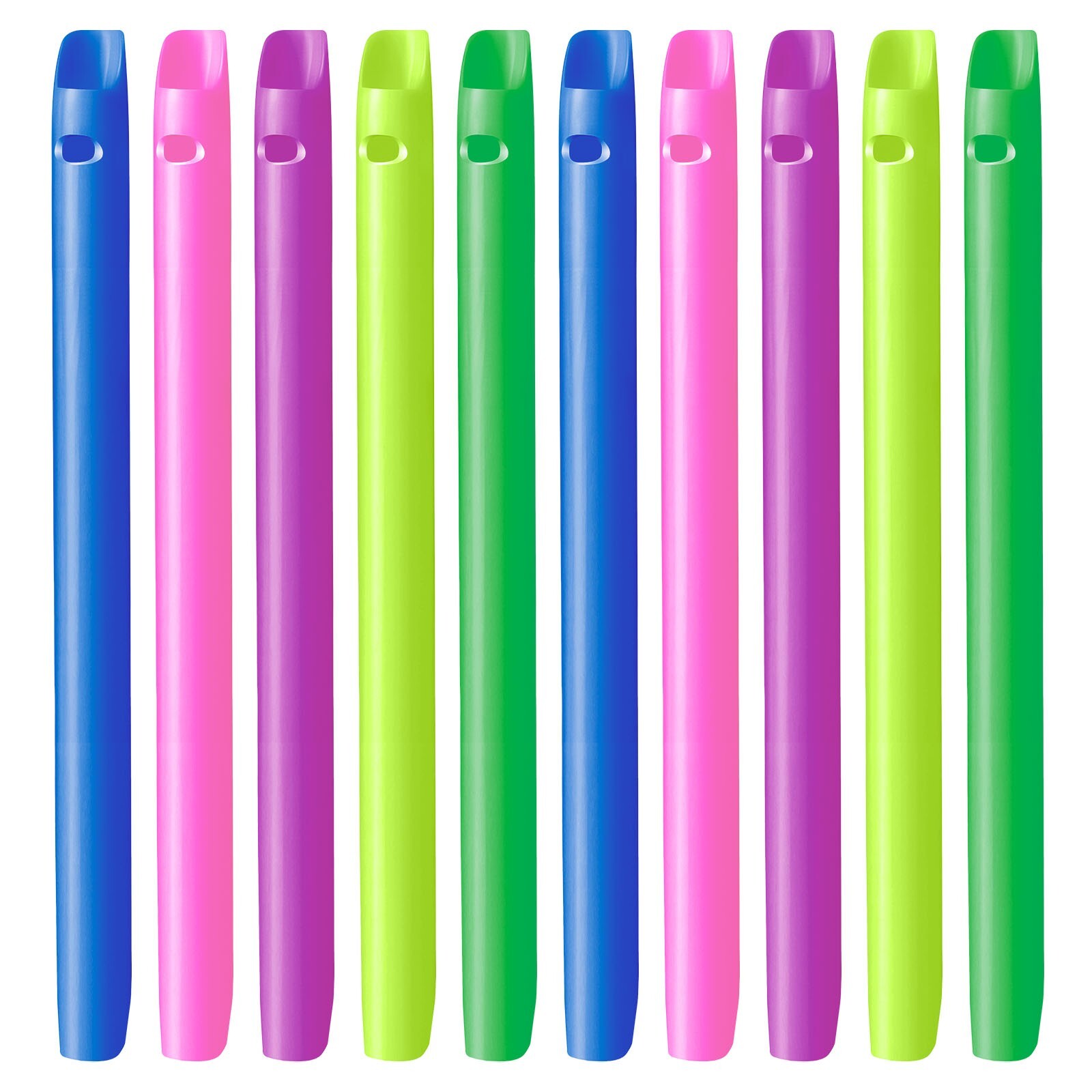 Saliva High Volume Evacuator Vented (HVE) Plastic Disposable Saliva Suction Tips