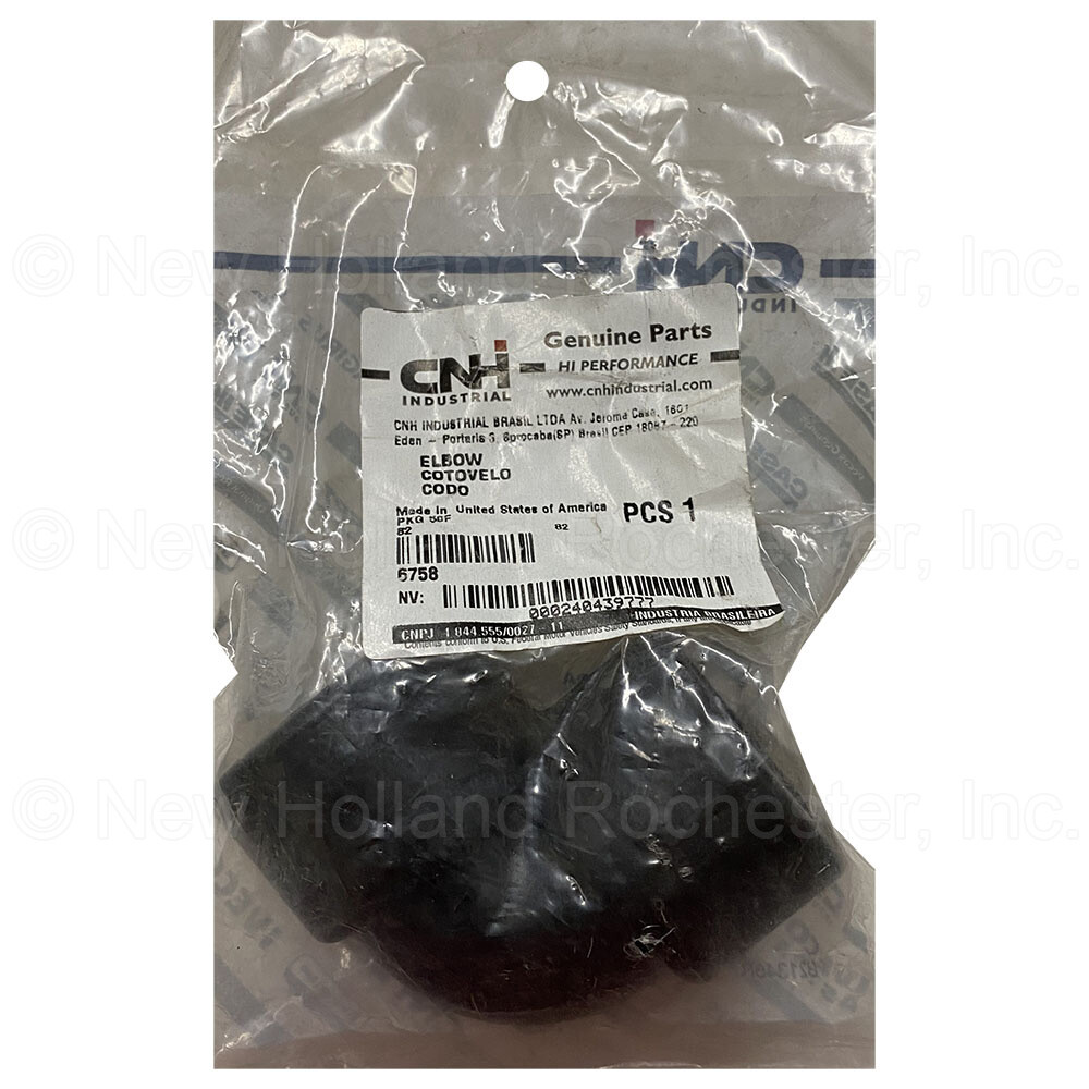 New Holland Elbow Part # 6758