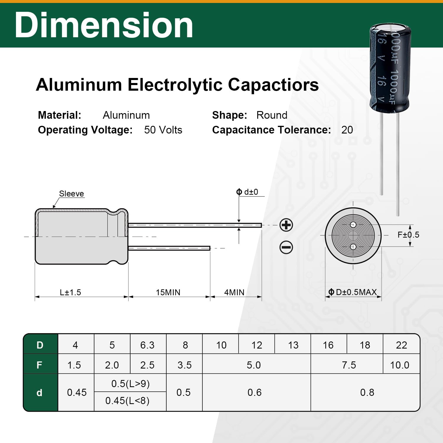 280 Pcs 24 Values Electrolytic Capacitor Assortment Box Kit(0.1Uf - 1000Uf),Dire