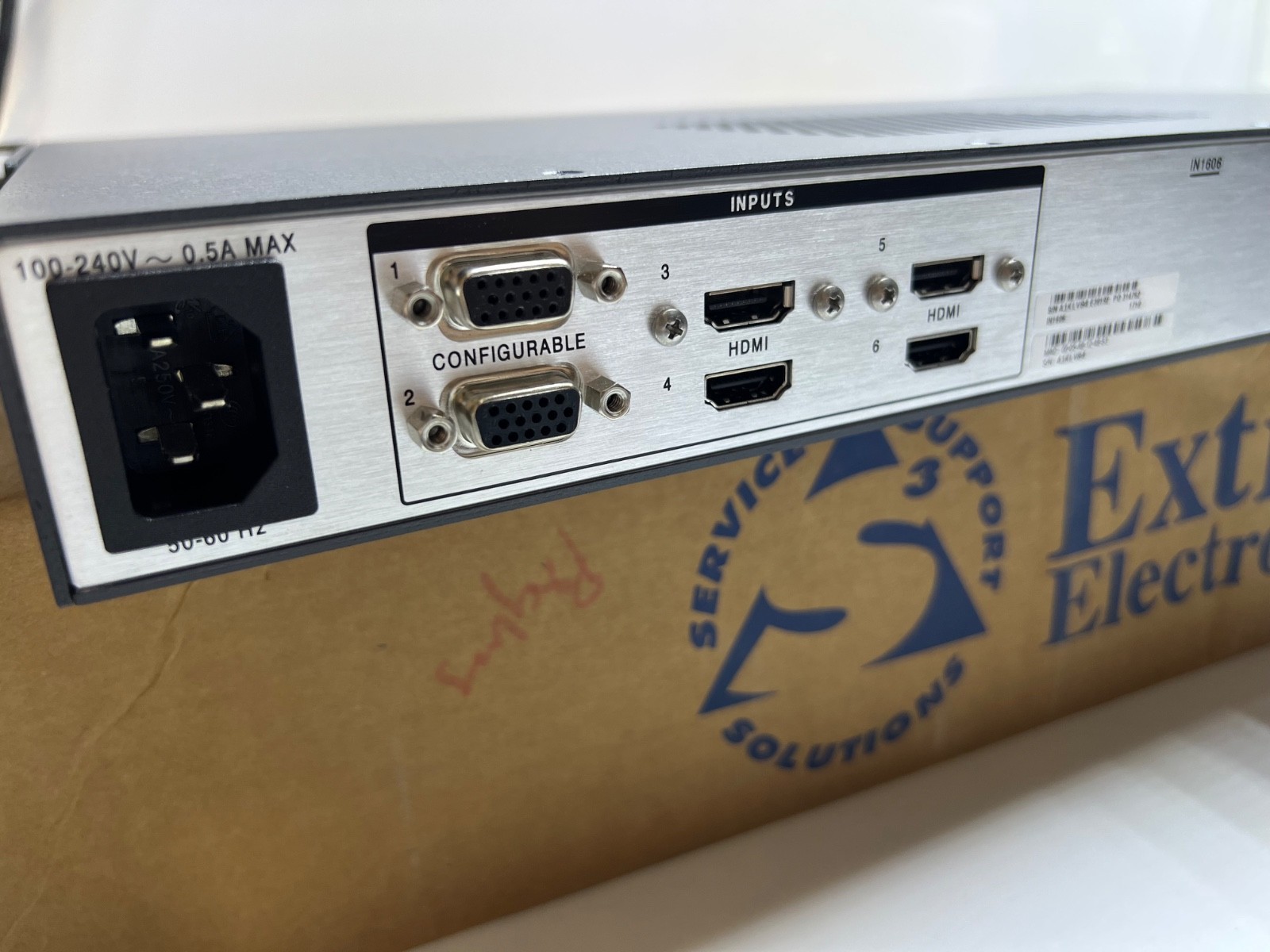 Extron IN1606 Six Input HDCP-Compliant Scaling Presentation Switcher