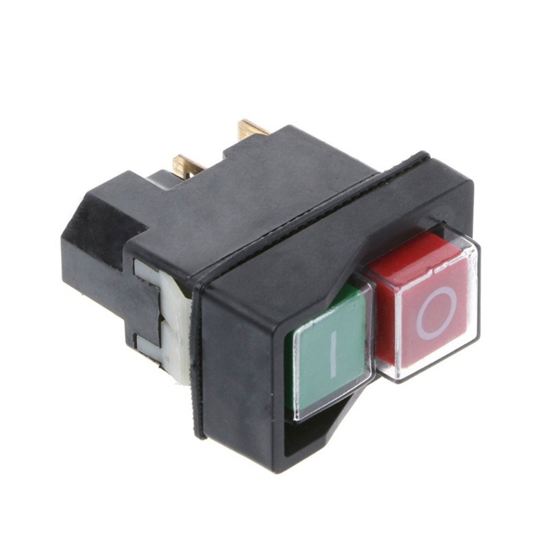 4 Pin 16A Push Button Switch Industrial Electromagnetic Pushbutton Switch
