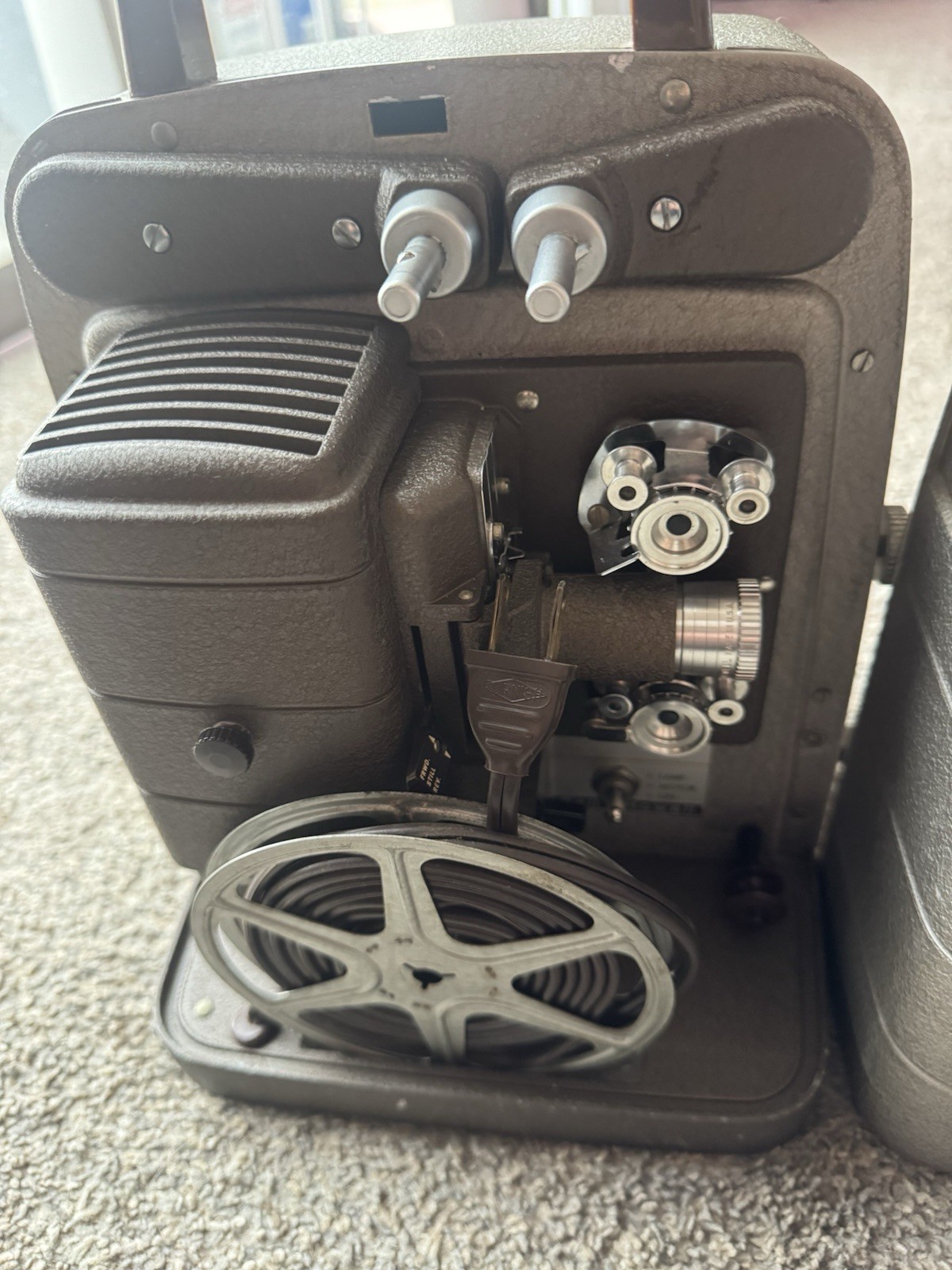 Vintage Bell & Howell 253-AX Projector Powers On Light & Motor Work