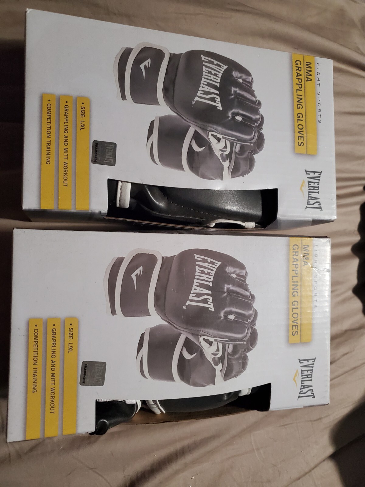 Everlast Pro Style Grappling MMA Gloves (2) - Regular (L / XL) - Black