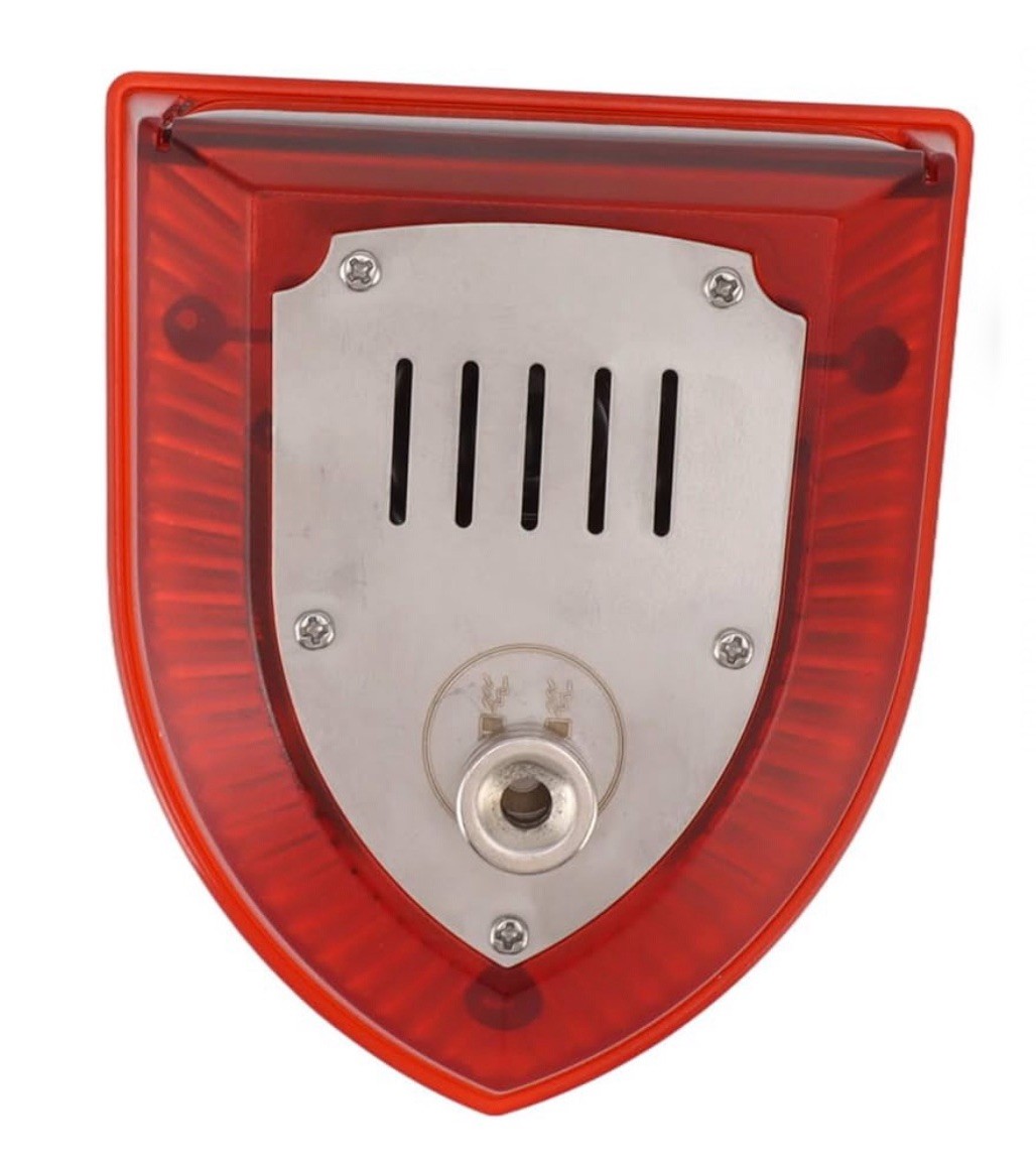 Security Animal Repeller Animal Repeller Alarm  Red LED Flash Wide Farm Garden