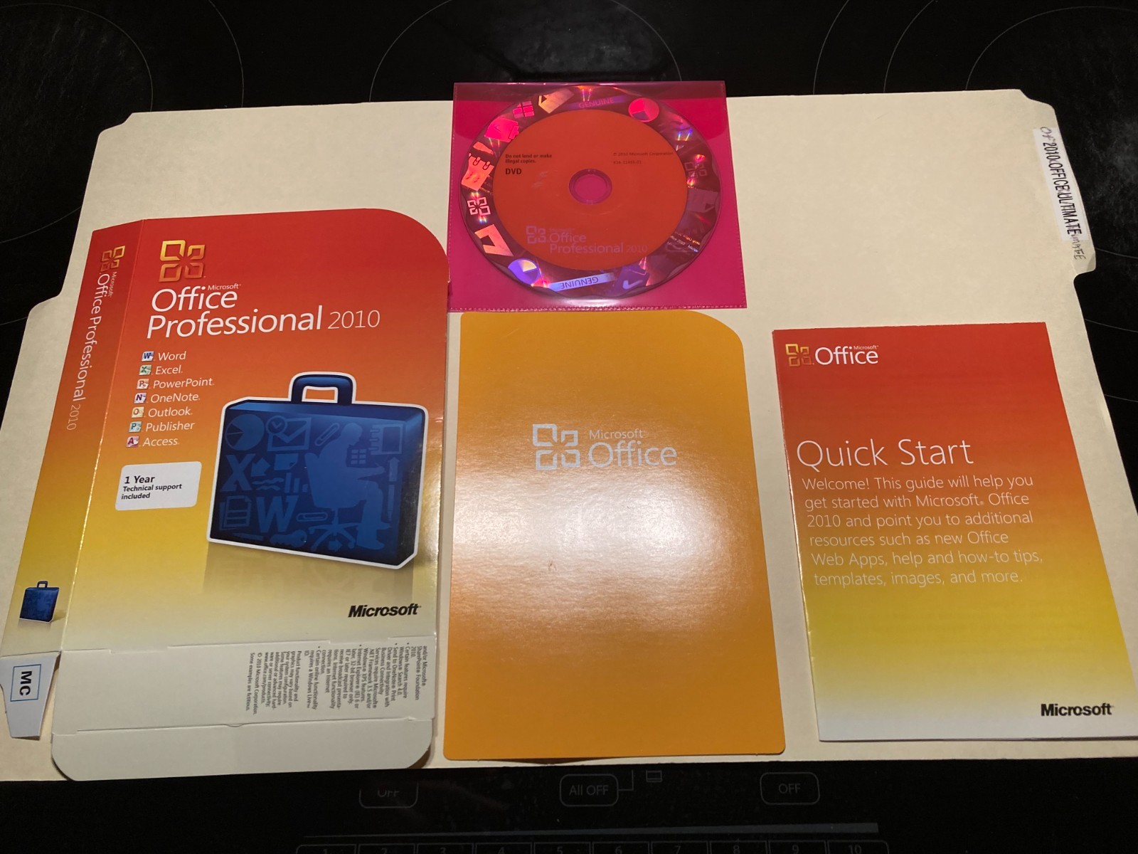 Microsoft Office Professional 2010 Software for Windows (269-14964)