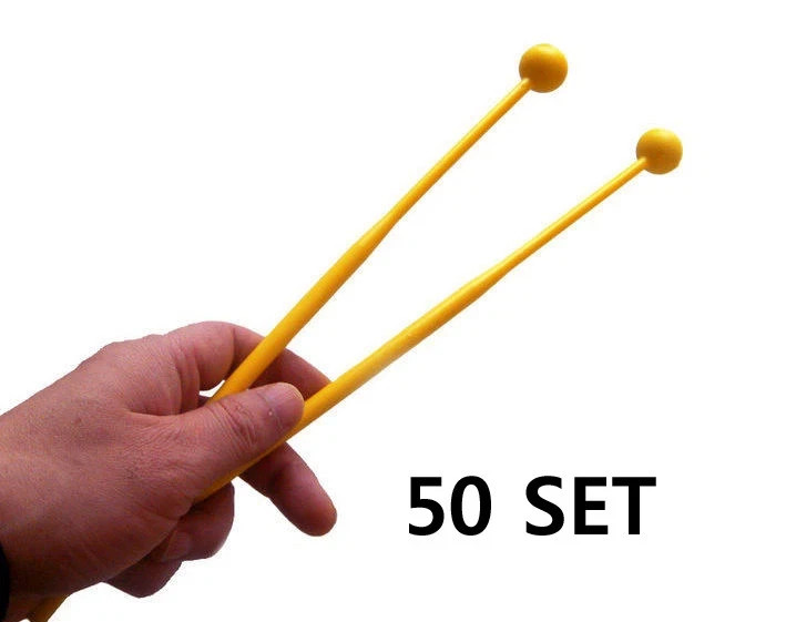 50 Set of Glockenspiel Mallet / Xylophone Plastic Beater Wholesale