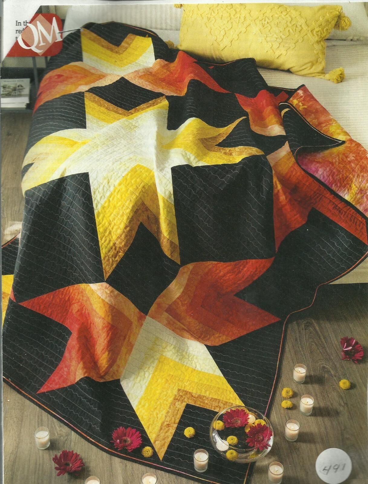 A0374 DIWALI LIGHTS  QUILT PATTERN/INSTRUCTIONS