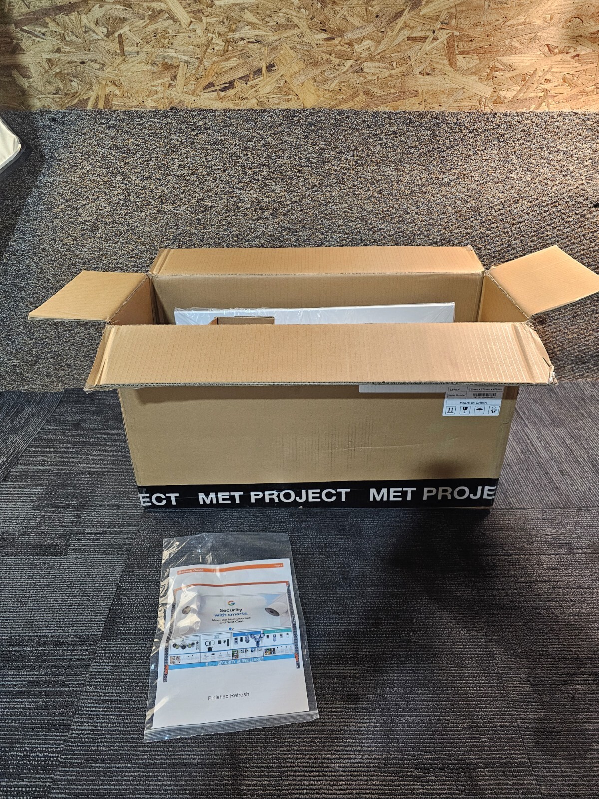 MET PROJECT Ring Surveillance Display Refresh Hardware 850-233410 D27L CL31 Q3