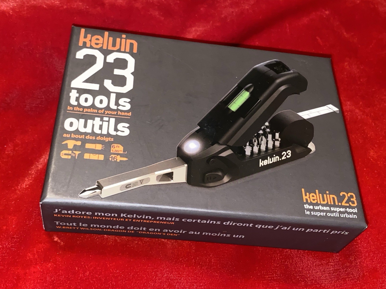 Kelvin Tools 23 Tools In One Set Yellow Palm Sized New