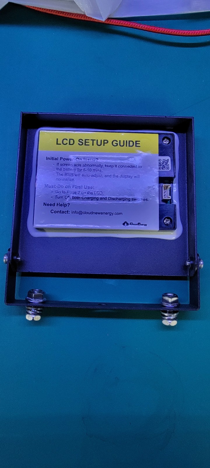 JBD Smart BMS Battery Board Accy LCD Display Touch Control Screen V1.4 Uart *F