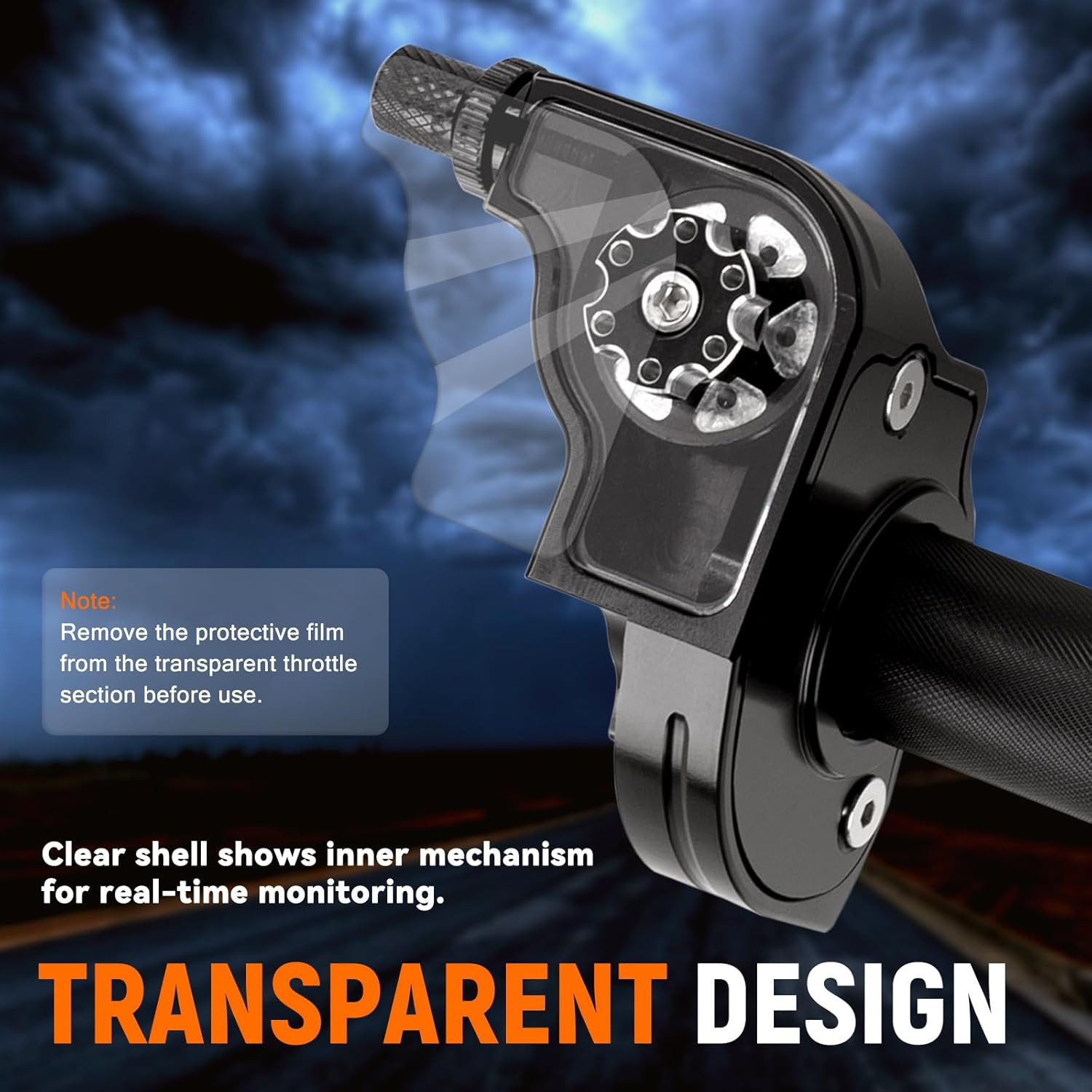 Mini Bike Throttle Kit Universal 7/8" 22Mm CNC Quick Action Twist Throttle with
