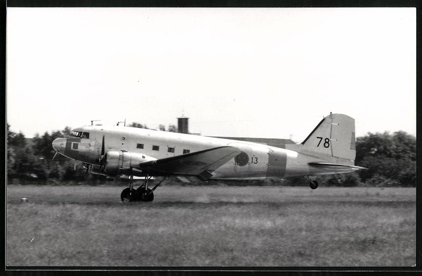 Photography Aircraft Douglas DC-3, Military Cargo Plane 78