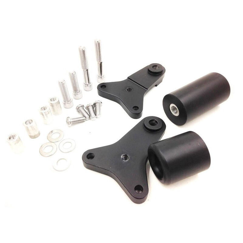 Brand new Suzuki GSXR600/750 Frame Crash Falling Protector Fit 2011-2016 Black