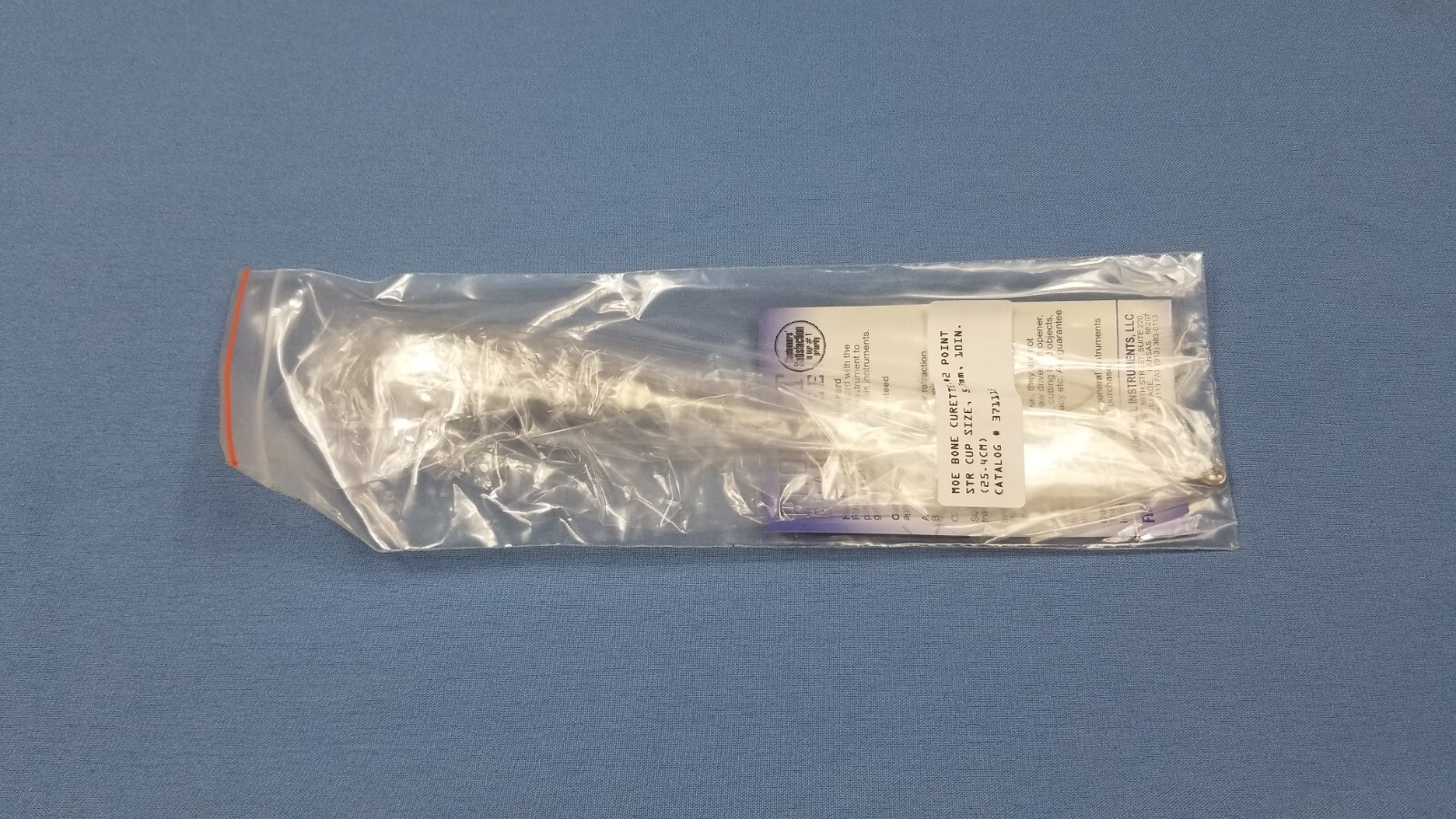 German Stainless Steel Moe Bone Curette 371115
