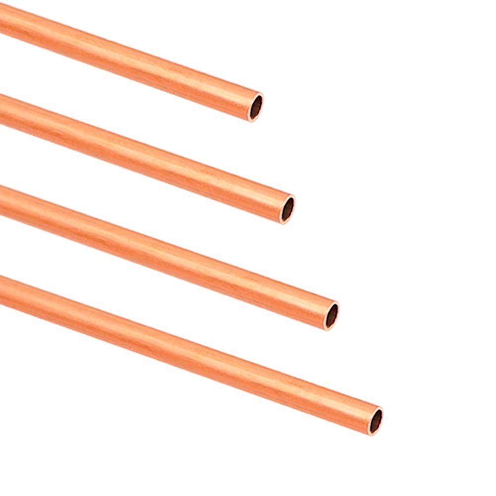QuQuyi Copper Tube 3/8" OD × 5/16" ID Seamless Round OD,