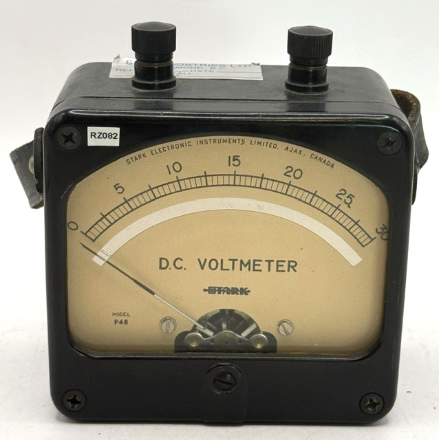 Vintage Stark D.C Voltmeter Model P48 Sold As Removed