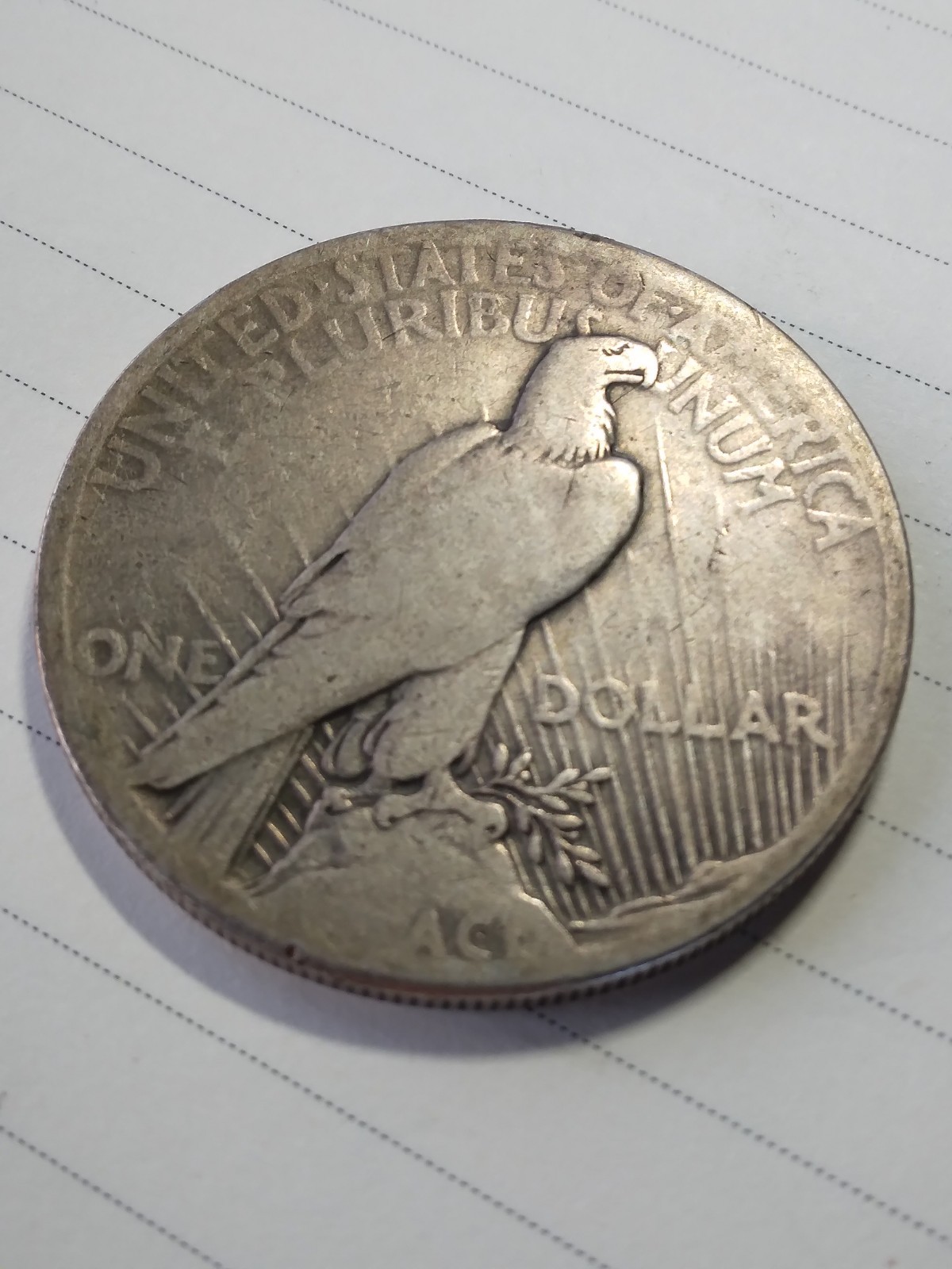 1921 peace dollar high relief