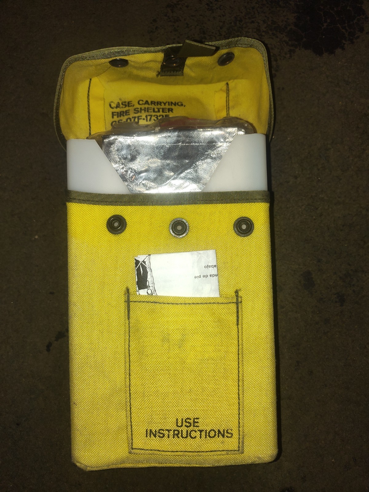 Vintage US Forest Service FSS Fire Shelter 8-88