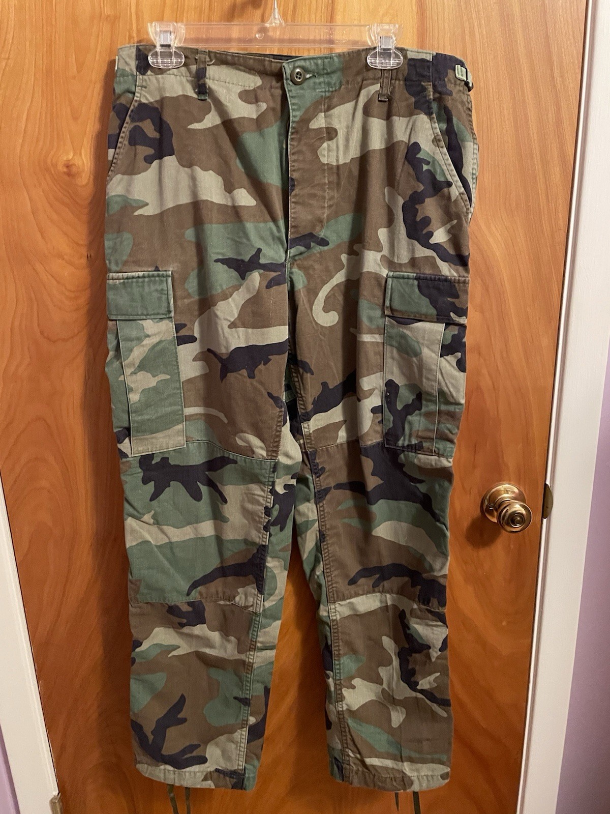 Classic U.S. Military BDU Trousers Woodland Pattern Medium