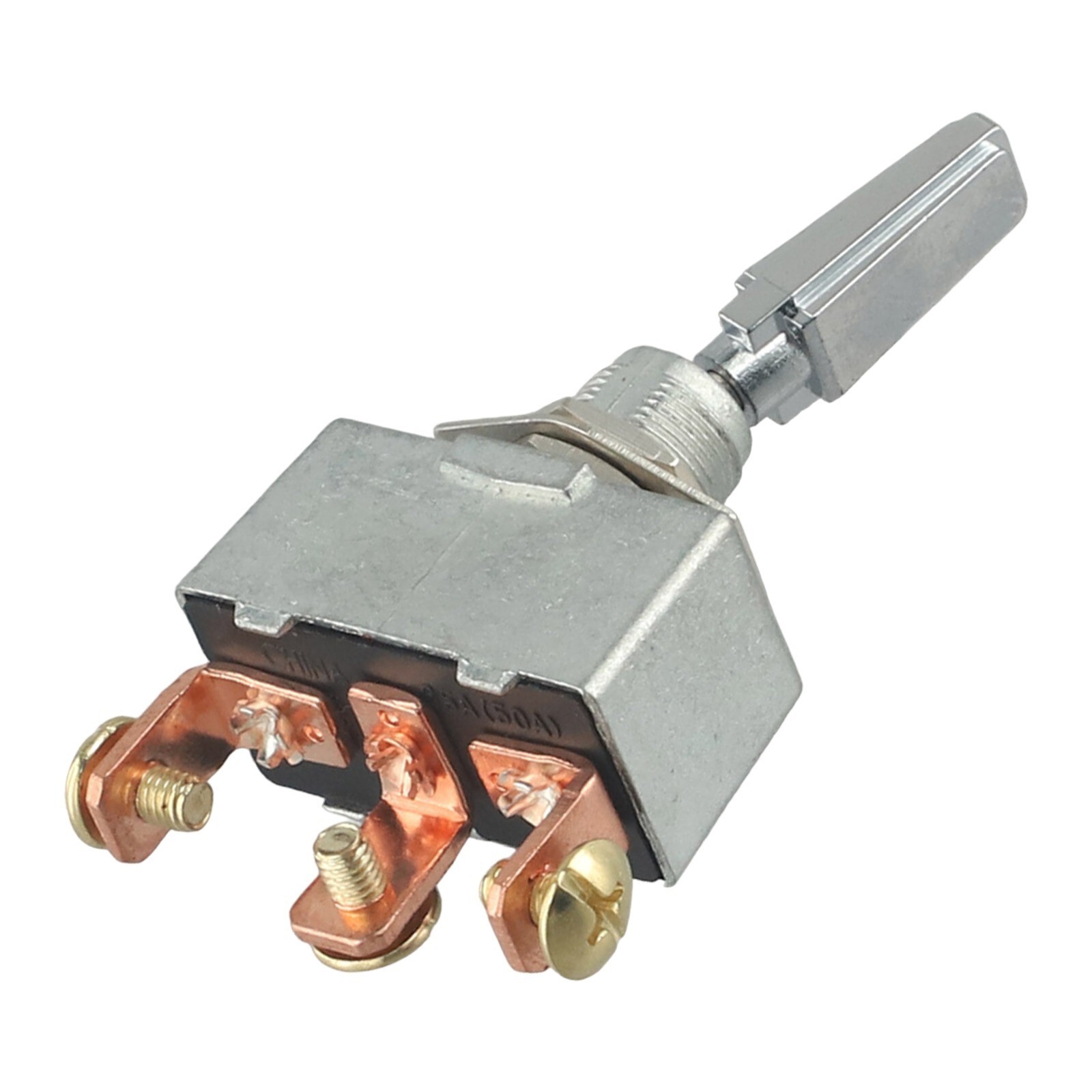 50 Amp for TOGGLE Switch 3 Way Chrome Finish High Amperage Capacity