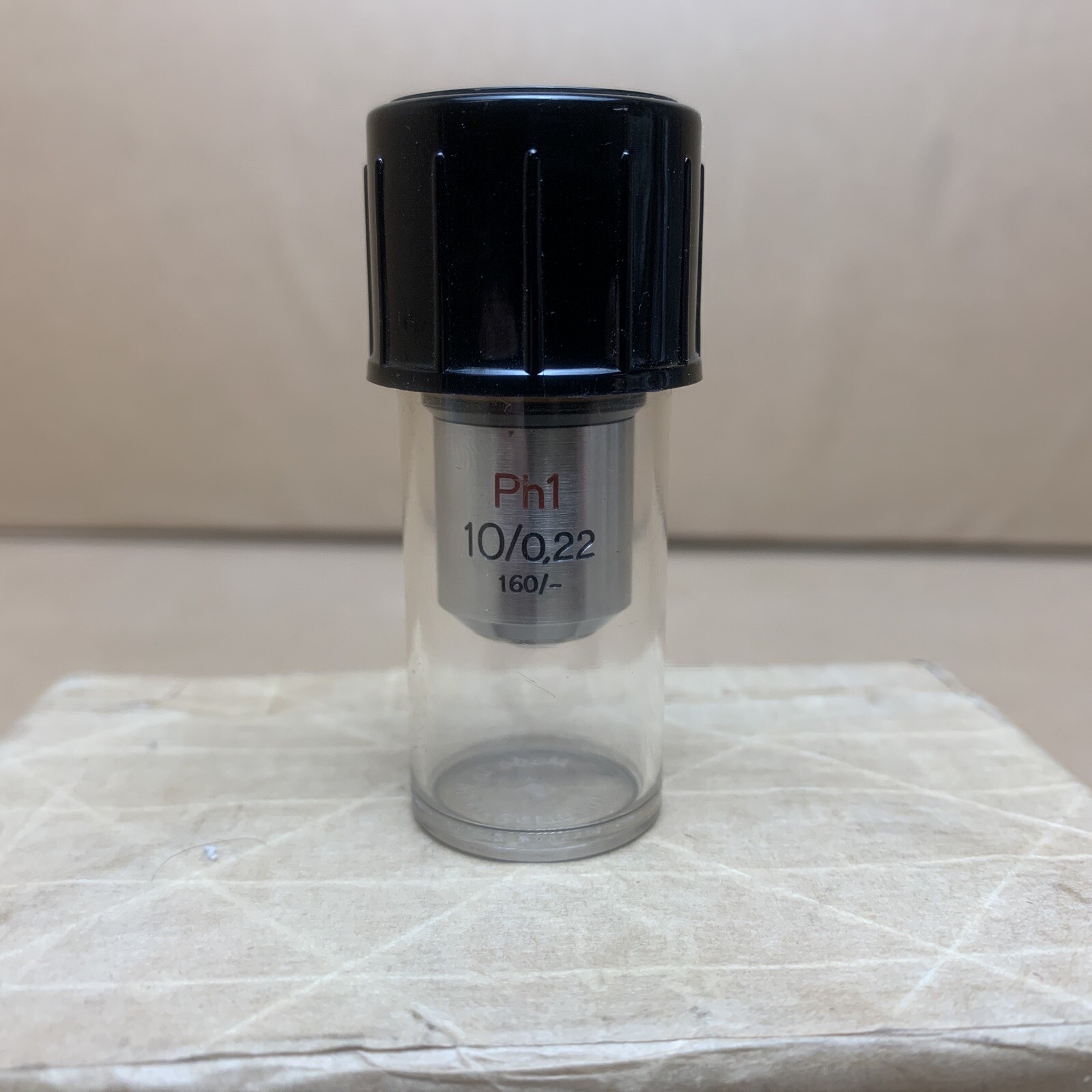 ZEISS 10/0,22 160/- Ph1 MICROSCOPE OBJECTIVE