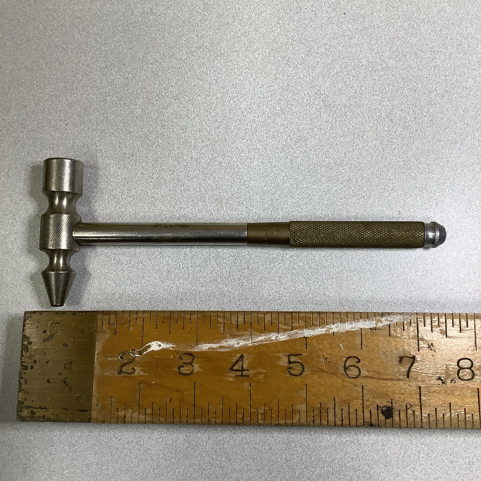 Vintage Hammer With 4 Nesting Standard Screwdrivers