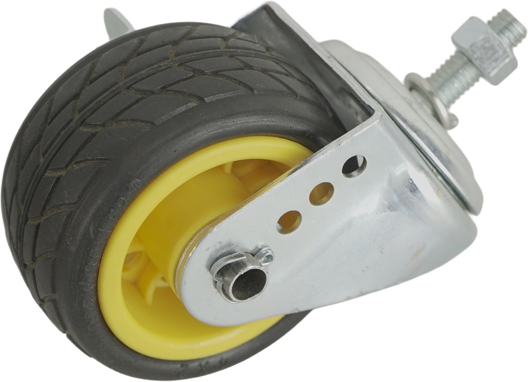 RockNRoller Ground Glider Wide Caster With Brake (4 x 2" - 2-Pack)